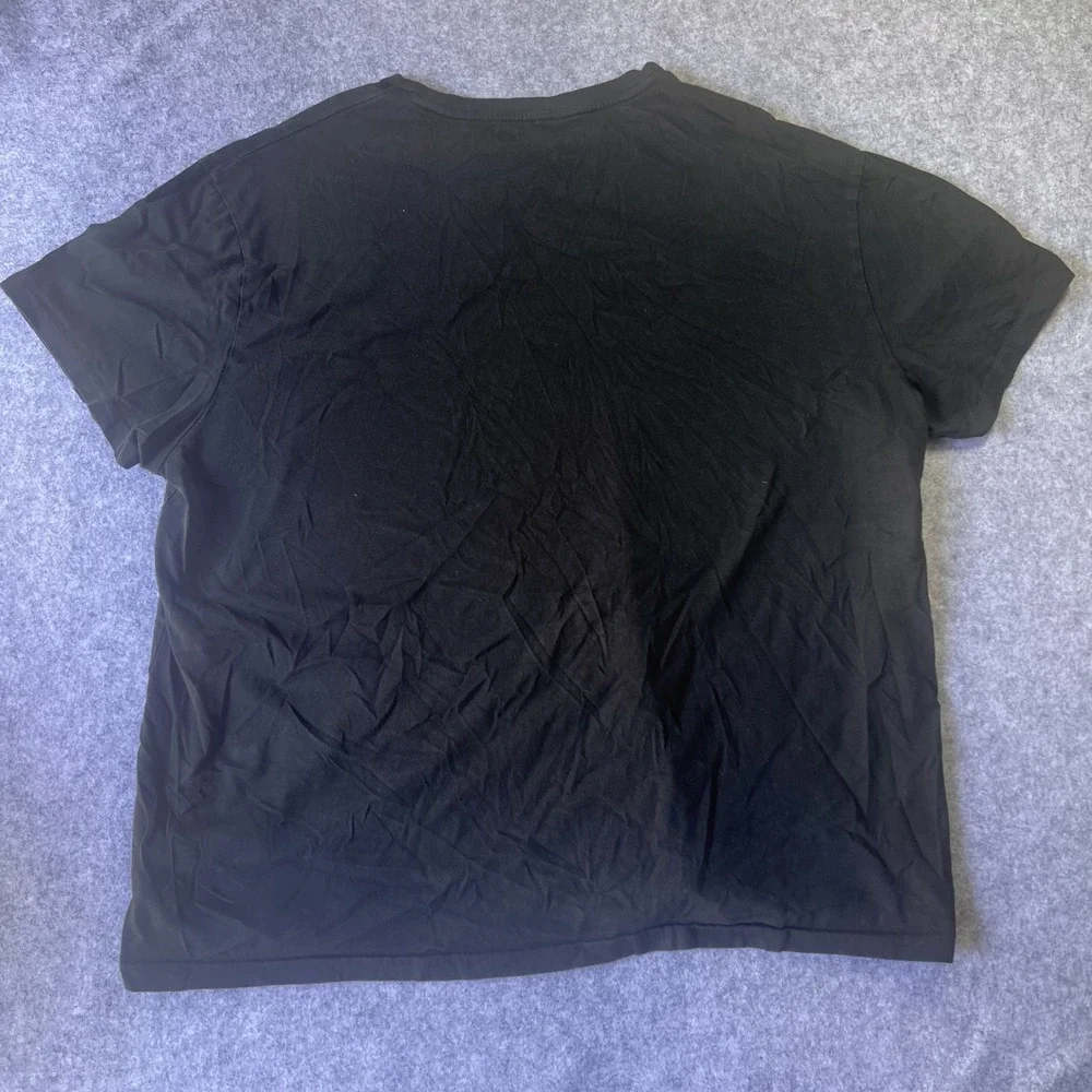Polo Ralph Lauren Classic‎ Fit T-Shirt XXL Black Red Pony Logo Cotton